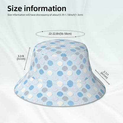 Bucket Hat Double-Side-Wear Reversible Sun Hat Beach Travel Hiking for Women Men