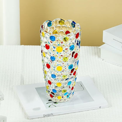 Colorful Glass Vase
