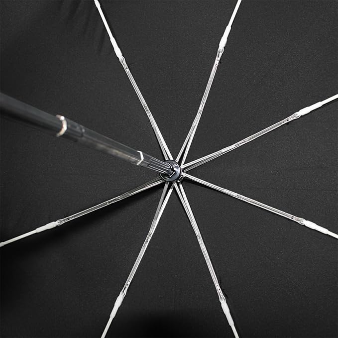 Daisy Flower Print Folding Umbrella Lightweight Travel Umbrella, Compact UV Protection Parasol, Windproof Waterproof Portable Sun & Rain Umbrella for Women Men