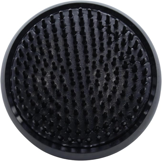 Floral Frogs for Flower Arrangements, 2.4" Round Metal Flower Frog Vase Arranger Black Pin Holder for Ikebana, DIY Flower Craft Arrangements (60mm Black)
