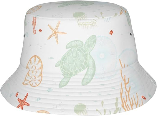 Cute Potted Cactus Bucket Hat Novelty Sun Hats Trendy Fisherman Cap for Men and Women