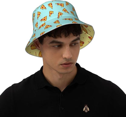 Hat Reversible Fisherman Hats Double Sided Wearing for Women Men Boys Girls