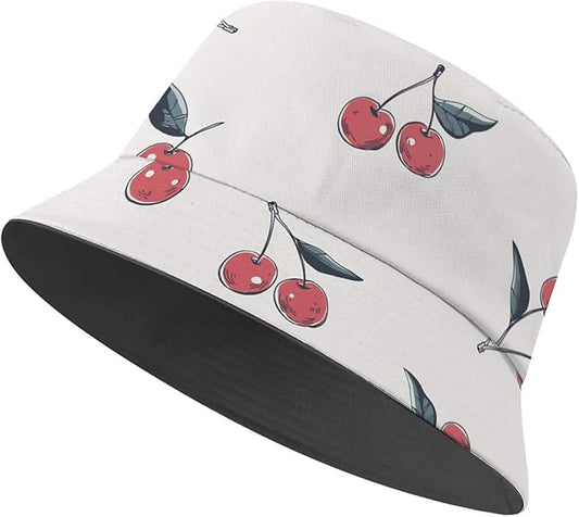Bucket Hat for Women Men Unisex Sun Cap Packable Outdoor Fisherman Hat Headwear,Reversible Double-Side-Wear