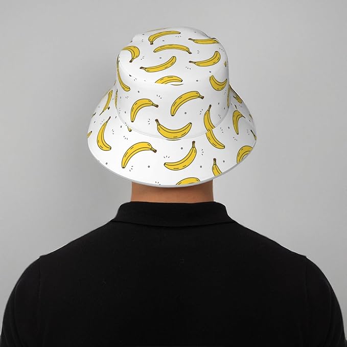 Bucket Hat Double-Side-Wear Reversible Sun Hat Beach Travel Hiking for Women Men