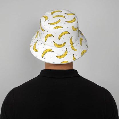 Bucket Hat Double-Side-Wear Reversible Sun Hat Beach Travel Hiking for Women Men