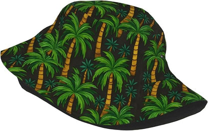 Vintage Clovers Bucket Hat Novelty Sun Hats Trendy Fisherman Cap for Men and Women