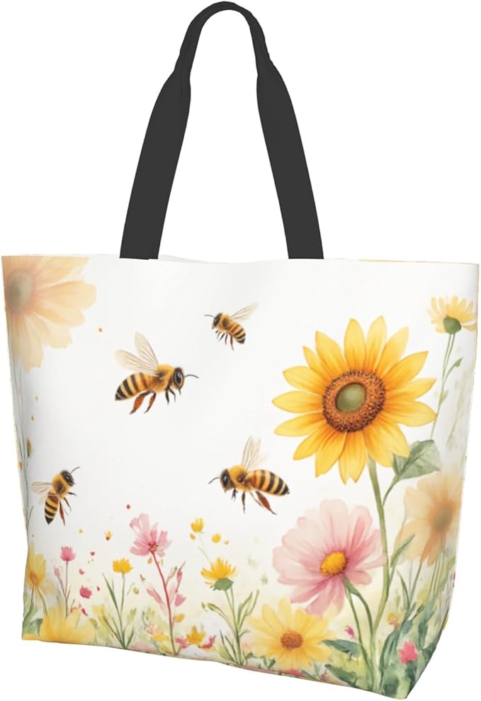 Shoulder Bag Large Reusable Eco-friendly Shopping Bags Portable Storage Handbag