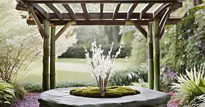 UiiziC Artificial Flowers Jasmine 8 PCS 31"/80cm Faux Plants Bulk Fake Flower Bouquet for Vase Fillers Floral Arrangement Wreath Wedding Party Bouquets Garden Centerpieces Decor (White)