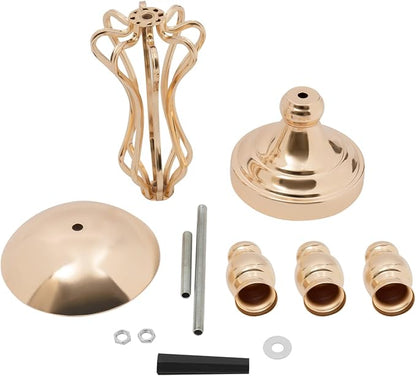 10Pcs Gold Flower Vase for Wedding Table Centerpieces 21.7" Tall Large Metal Flower Trumpet Vases DIY Flower Display Organizer for Anniversary Decor(10Pcs/Gold)