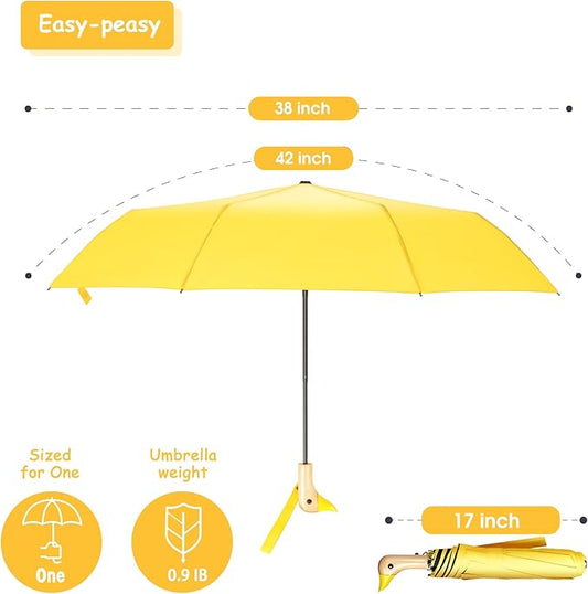Duck Umbrella – Cute Duck with Adorable Duck Handle, The Perfect Duck Umbrella for Duck Lovers