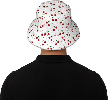 Hat Reversible Fisherman Hats Double Sided Wearing for Women Men Boys Girls