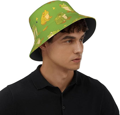 I Love U Bucket Hat Novelty Sun Hats Trendy Fisherman Cap for Men and Women