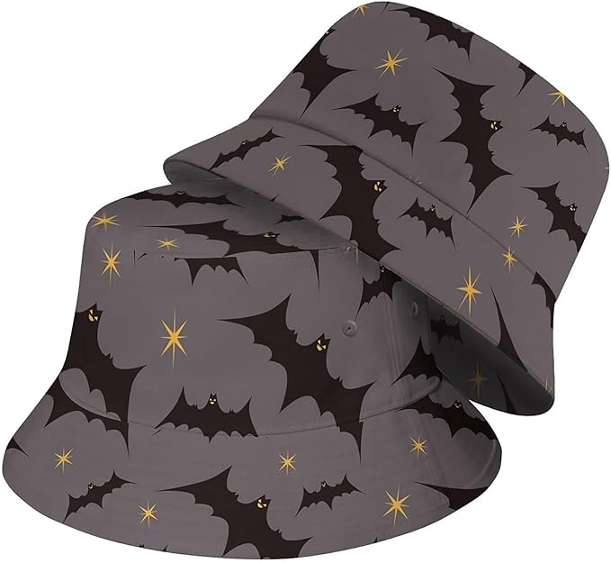 Wildflowers Floral Bucket Hat for Men Women, Summer Vacation Outdoor Travel Reversible Double Side Beach Caps Fisherman Hat