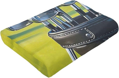 Golf Blanket for Boys Golfing Sport Throw Blanket Soft Cozy Fleece Fuzzy Stuffed Plush Flannel Gifts for Girls Women Kids Adults 50''x60''