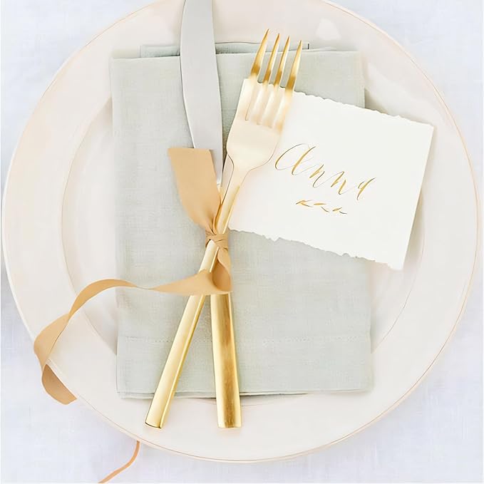 Double Face Gold Satin Ribbon 1/4 inch X 50 Yards Polyester Gold Ribbon for Gift Wrapping Very Suitable for Weddings Party Hair Bow Invitation Decorations and More
