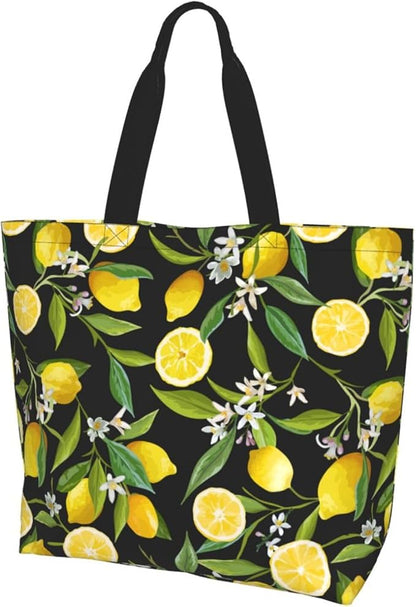 Sunflower Tote Bag For Women, Waterproof Shoulder Bags Big Reusable Grocery Handbag For Shopping Picnic Work Beach