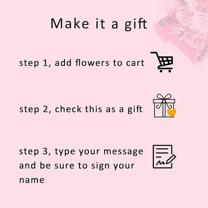 Vrioca Flowers for Delivery, Preserved Flowers Bouquets, Birthday Gifts for Women Mom