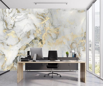 Abstract Marble Background Wall Mural Wallpaper Peel and Stick for Living Room Office 157"x108"
