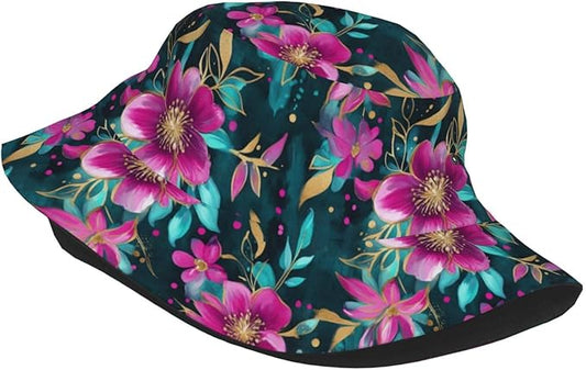 Bucket Hats Fashion Sun Cap Packable Outdoor Fisherman Hat for Women and Men Travel