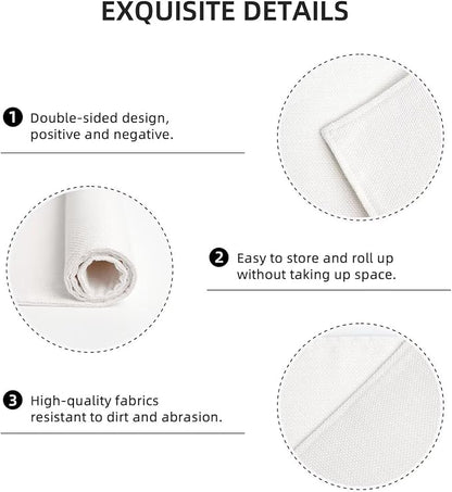 Lemon Table Placemats Set of 6 Summers Fruits Linen Placemats for Indoor Outdoor Party Home Desktop Kitchen Dining Room Decor 12x18 Inch