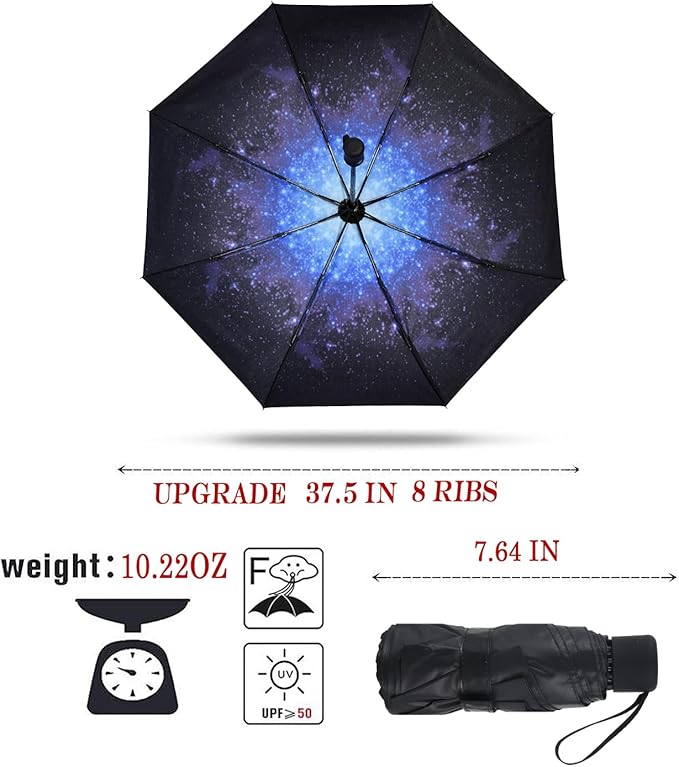 SY COMPACT Travel Umbrella - Lightweight Portable Mini Compact Umbrellas-Factory Outlet Shop