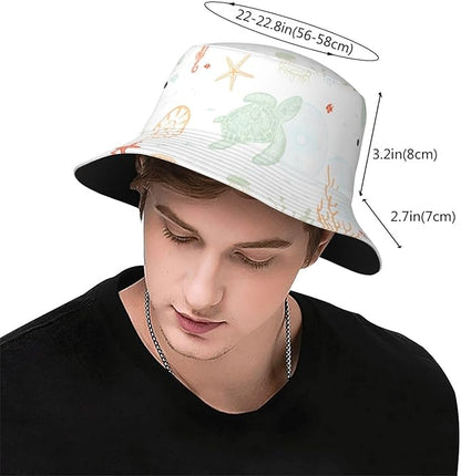 Cute Potted Cactus Bucket Hat Novelty Sun Hats Trendy Fisherman Cap for Men and Women