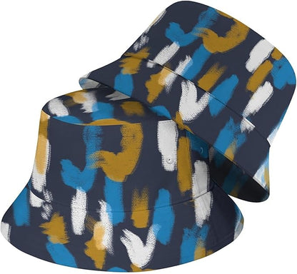 Wildflowers Floral Bucket Hat for Men Women, Summer Vacation Outdoor Travel Reversible Double Side Beach Caps Fisherman Hat