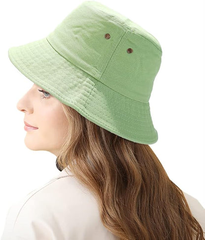 Malaxlx Unisex Bucket Hat Summer UPF 50+ Sun Protection Outdoor Beach Fishing Travel Hiking Hat