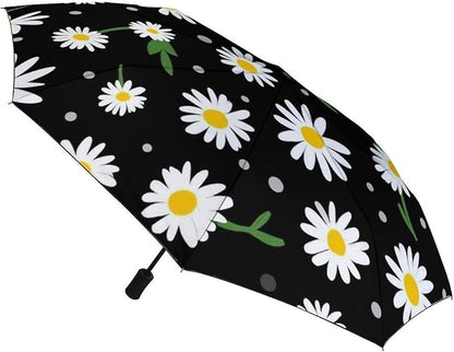 Fashion 3 Fold Sunny Rain Sunscreen Umbrella Portable Automatic Umbrella