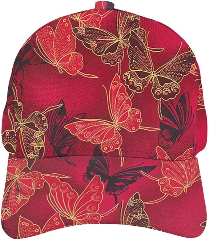 Pastel Cornflowers Floral Baseball Cap Dad Hats All-Over Print Fashion Accessory 100% Polyester Adjusts to Fit Most