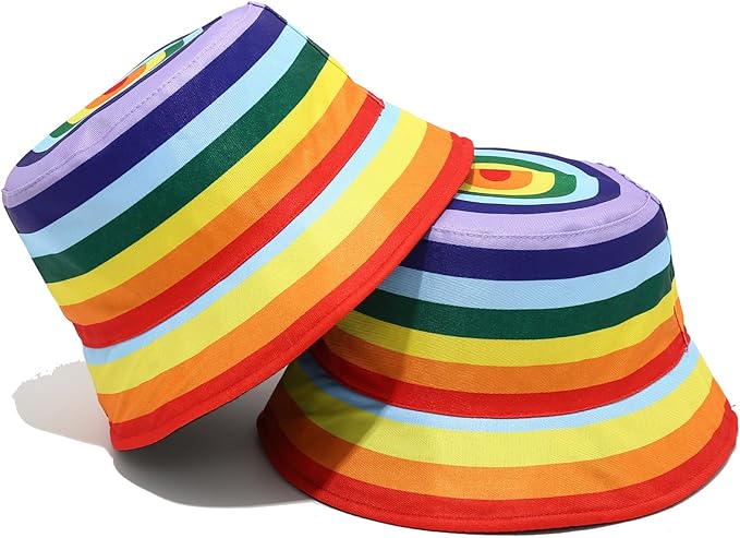 Mashiaoyi Unisex Print Double-Side-Wear Reversible Bucket Hat