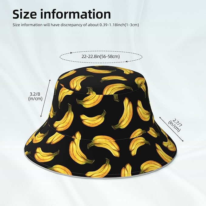 Bucket Hat Beach Summer Sun Hat Reversible Fisherman Hats Double Sided Wearing for Women Men Boys Girls