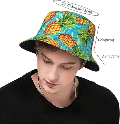 Bucket Hat Summer Beach Fisherman Cap Packable Sun Hats
