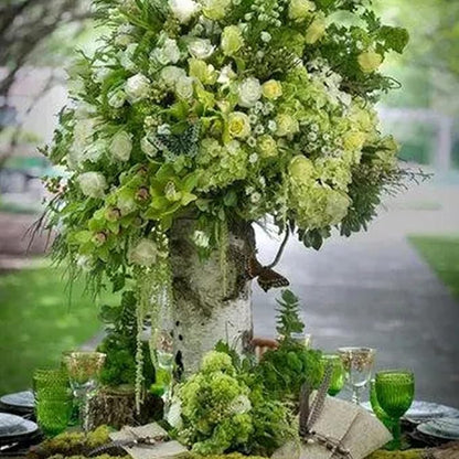 FagusHome 25 Pcs Silk Peony Artificial Flower Heads 4 inch Fake Peony Flowers Heads with Stems Artificial Peony Flower Heads in Bulk Wholesale for Wedding Home Decor (Light Green)