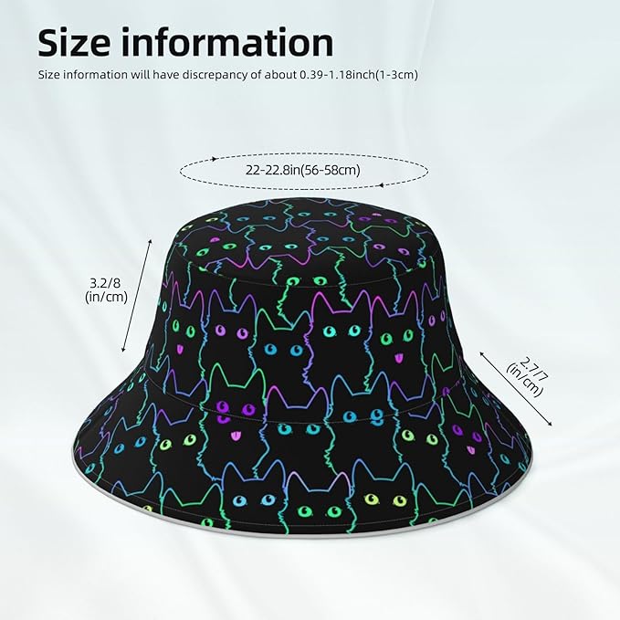 Bucket Hat for Women and Men Fashion Sun Cap Packable Outdoor Fisherman Hat