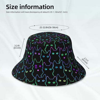 Bucket Hat for Women and Men Fashion Sun Cap Packable Outdoor Fisherman Hat
