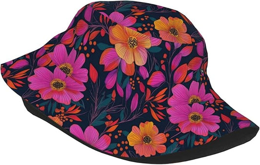 Bucket Hats Fashion Sun Cap Packable Outdoor Fisherman Hat for Women and Men Travel