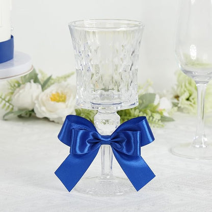 Blue Ribbon 1 Inch 60 Yards, Royal Blue Satin Ribbon for Gift Wrapping, Flower Bouquet, Graduation Lei, Crafts, Baby Shower, DIY Bows and Wedding Decorations