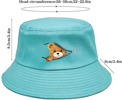 Malaxlx Unisex Bucket Hat Summer UPF 50+ Sun Protection Outdoor Beach Fishing Travel Hiking Hat