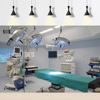 Hospital Backdrop Modern Operating Room Backdrop Doctor Surgery Anesthesia Bed Sickbed Medical Equipment Photo Background for Doctor Nurse Operating Room Background Portrait Studio Props 12x8ft
