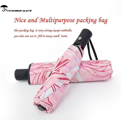 SY COMPACT Travel Umbrella Windproof Automatic Umbrellas Small Compact UV Sun Protection Factory Outlet Umbrella