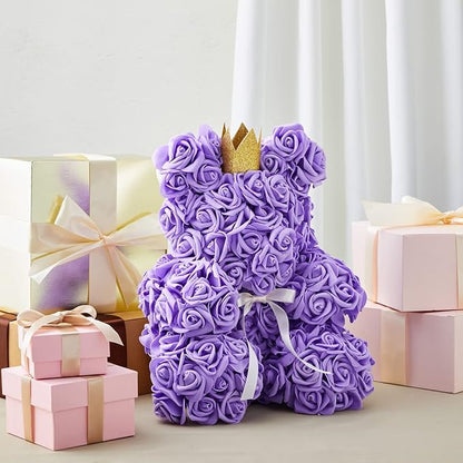 Juvale Stemless Artificial Roses - Durable Plastic Roses for Wedding Decor - for Centerpiece Table Decorations - Realistic Artificial Flowers for Maintenance-Free Use - Purple, Pack of 100