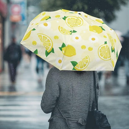 Umbrellas for Rain Lightweight Travel Umbrella 42" Canopy UV Protection Sun Umbrella Windproof Compact Umbrellas