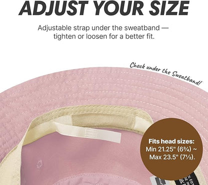 Hot Summer Bucket Hat - Trendy Cotton Sun Hat for Beach, Golf, Fishing - Fun Outdoor Vacation Boonie for Men and Women