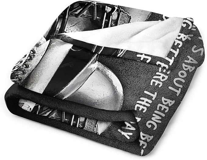 Baseball Throw Blanket for Kids & Adults - Soft, Warm & Cozy Fleece Blanket for Couch, Sofa & Bed - 40"x50"
