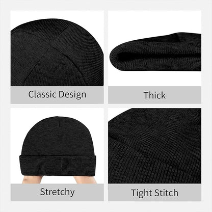 Cute Rose Beanie Hat Rose Beanie Cap Rose Flower Knitted Beanies Flower Knit Hats Winter Hat for Women Men