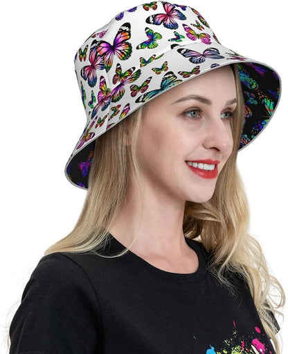 Bucket Hat for Women and Men Fashion Sun Cap Packable Outdoor Fisherman Hat