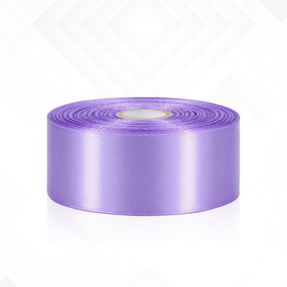 Lavender Satin Ribbon 1-1/2 Inch 30 Yards, Lavender Light Purple Ribbon for Gift Wrapping, Flower Bouquet, Crafts, Eternal Flower, Christmas, Easter and Bow Making