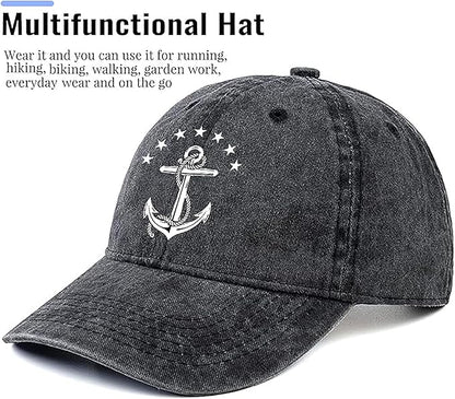 Baseball Caps for Men Women Washed Cotton Vintage Hats Adjustable Cool Fitted Ball Caps Truck Dad Hats Runnung Hiking