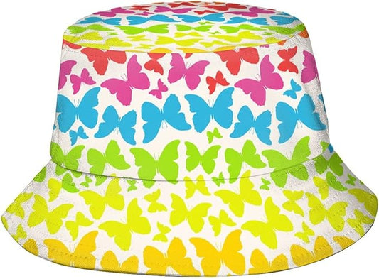 Bucket Hat Sun Beach Packable Fisherman Cap for Women Men Summer Outdoor Hiking